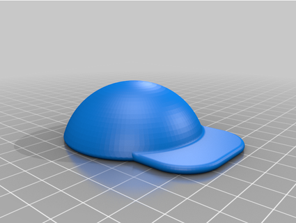 lego helmet f2 beamer 3d print model - Mito3D