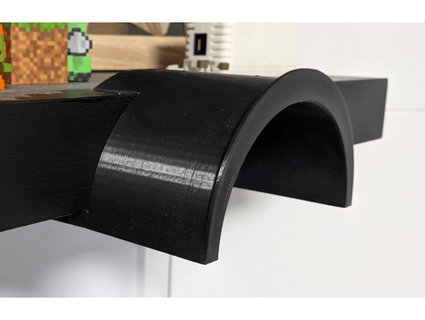 Kopfhörer montieren 50mm Regal Schreibtisch Shadowbert 3d print model - Mito3D