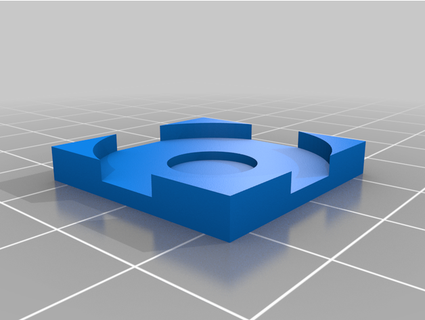 25mm circle square base inserts wargaming antypie 3d print model - Mito3D