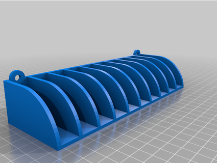 suporte caldo pacotes bugarden 3d print model - Mito3D