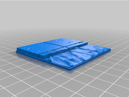 calcolo pavimento lava flusso patrickandra 3d print model - Mito3D