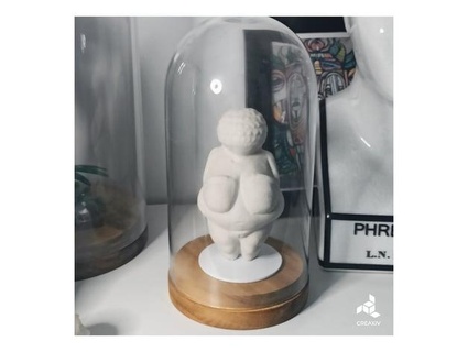 Willendorf Vênus exibição suporte creaxiv 3d print model - Mito3D
