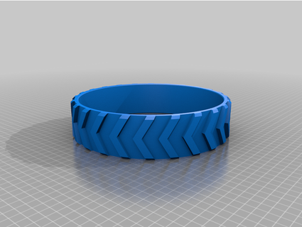 tire lawn mower flamebeater 3d print model - Mito3D
