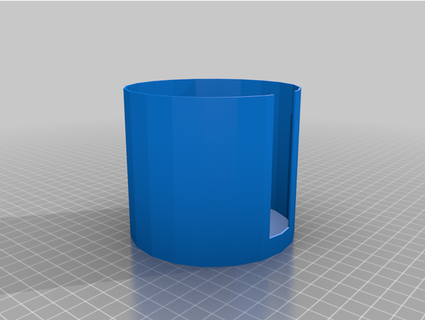 coffee cup cover coolfuton 3d print model - Mito3D