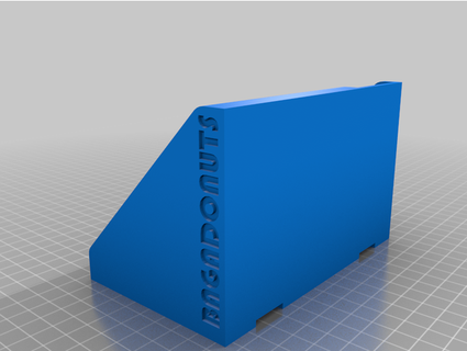 madeja monitor almacenamiento rosquillas 3d print model - Mito3D