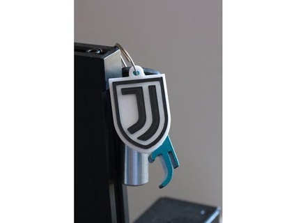 Juventus anahtarlık lorenzomalis 3d print model - Mito3D