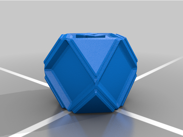 trancado cubo fabuloso 3D print model - Mito3D