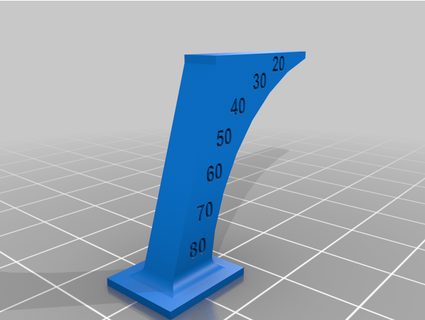 simple overhangs test remizik 3d print model - Mito3D