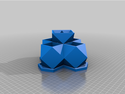 geometrik sulu ekici meliadms 3d print model - Mito3D