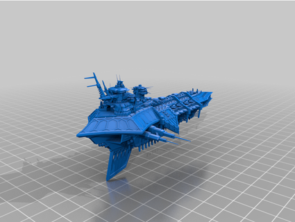 desecration class dreadnought assault pattern skaltar 3d print model - Mito3D