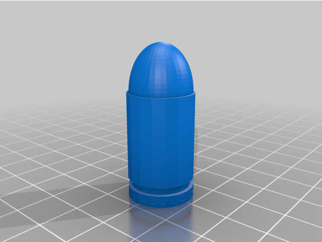 m6g model 2552 halo pistol 50 round lordfrogger79 3D print model - Mito3D