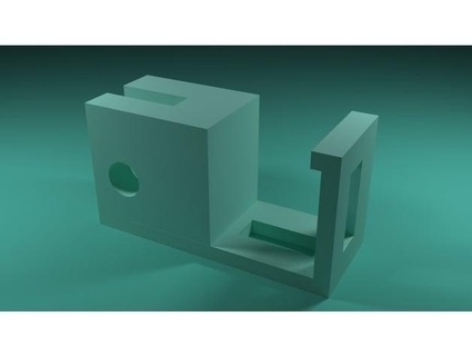 dial gauge mount 2020 unrealbasic 3d print model - Mito3D