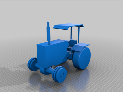 tracteur ramalho15 3d print model - Mito3D
