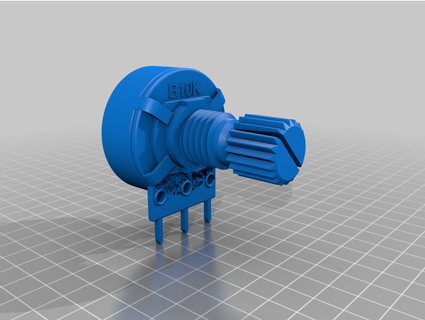 potansiyometre ramalho15 3d print model - Mito3D