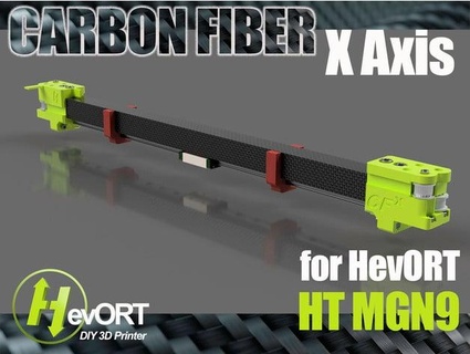 hevort xyht option - carbonfiber x cross member mgn9 miragec 3d print model - Mito3D
