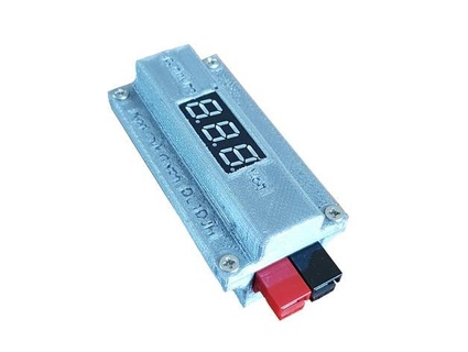 zy12pdn powerpole voltmeter geh use caeros 3d print model - Mito3D