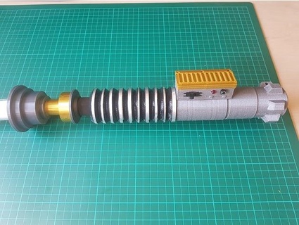 luke's lightsaber omnitechnika 3d print model - Mito3D