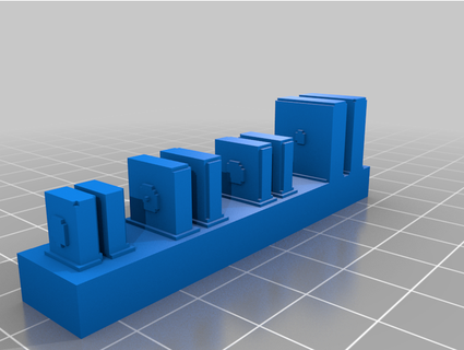 3d barra presa adattatore impostato h4nk0r 3d print model - Mito3D