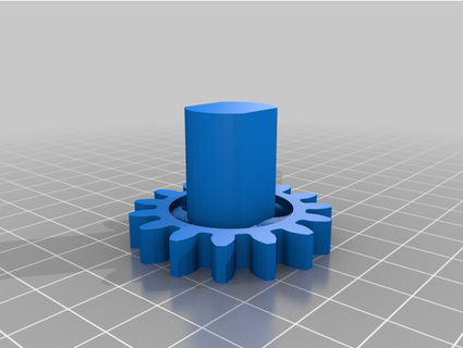 connettore turbina eolica ruota dentata frozrone 3d print model - Mito3D