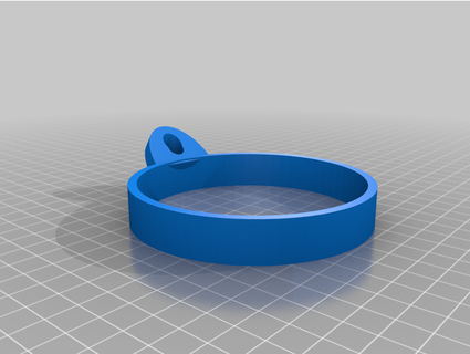 universal orlando freestyle cup carabiner ring 3dprintedplastic 3d print model - Mito3D