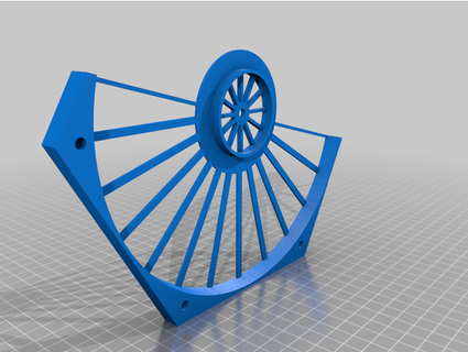 Vertikale Filament Spule Teile Schublade Stand xerokillz 3d print model - Mito3D