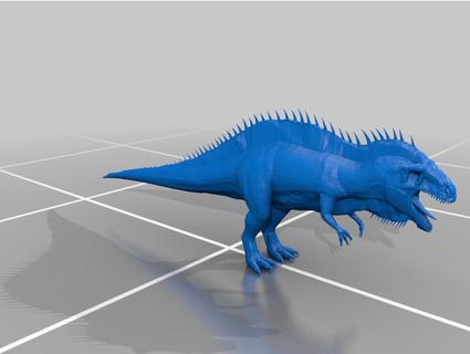 arche acrocanthosaure xenomorph636 3d print model - Mito3D