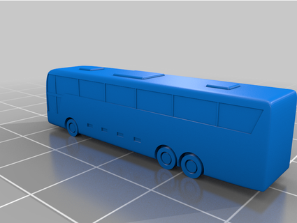 van hool bus aaronsminiaturescorner 3d print model - Mito3D
