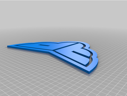 volare pro logo dronicfpv 3d print model - Mito3D