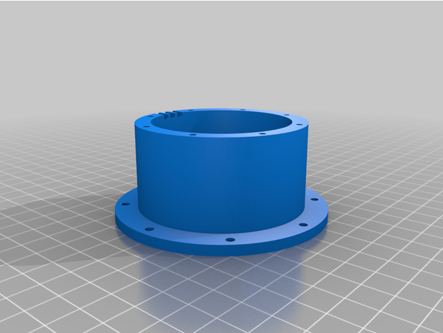 Turbine 70 hilde3d 3D print model - Mito3D