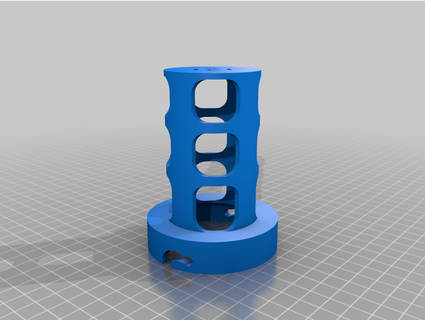 adattatore filtre versare spa vasca idromassaggio mspa pancho66 3d print model - Mito3D