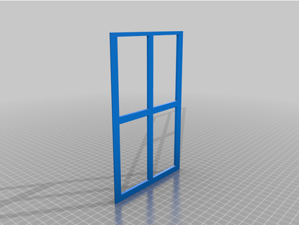 vertical photo frame - marco de foto tomasfb 3d print model - Mito3D