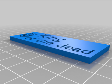 ölü dunharrow izci acı verici 3d print model - Mito3D