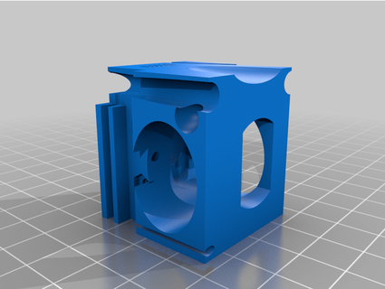 yet another nerd solution - mk8 hotend adapter eryone 3d printers ve5yan 3d print model - Mito3D