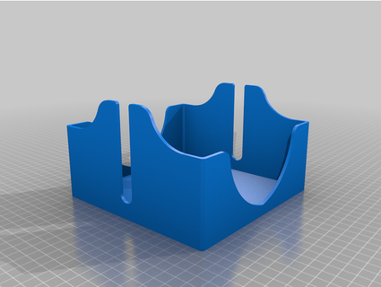 napkin holder sluggles 3d print model - Mito3D