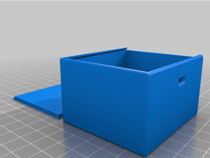 recinto azul chave controlo remoto zapdos 3d print model - Mito3D