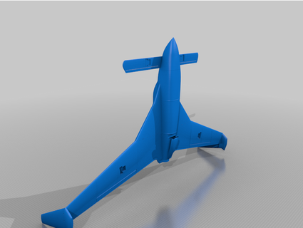 rc avión long ez infinitohobby 3d print model - Mito3D