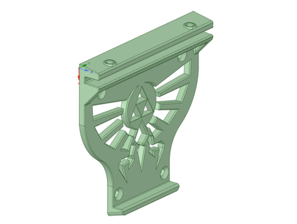 nintendo değiştirmek duvar binmek dirsek şefmutant 3d print model - Mito3D