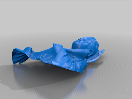 Buda escultura gerado revopoint pop 3d print model - Mito3D