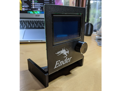 ender3 monitor estante soporte caso funda tecnología 3d print model - Mito3D