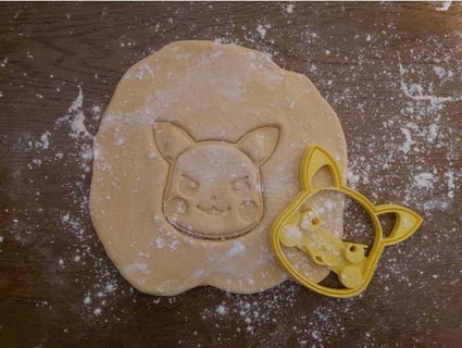 biscuit coupeur Pikachu pok lun dimensioncreative 3d print model - Mito3D