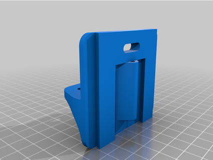delgard gate latch extended 1 joop1987 3d print model - Mito3D