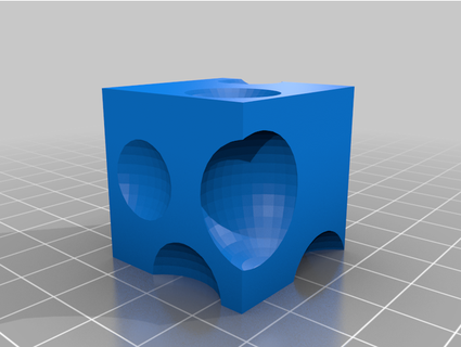 cheese cube lcjjohnson 3d print model - Mito3D