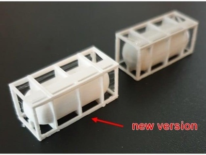 z scale containers 1 220 phildc 3d print model - Mito3D