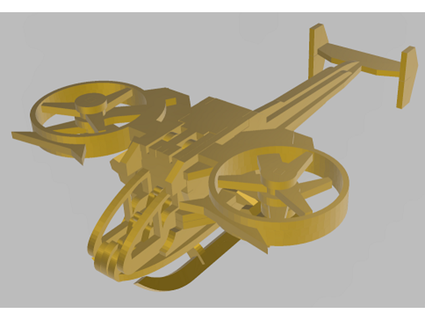 helicopter scorpion vorobej72 3d print model - Mito3D