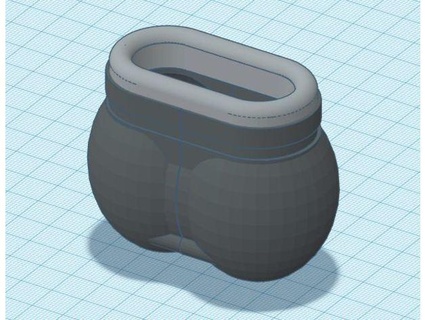 balls protector carrabas 3d print model - Mito3D