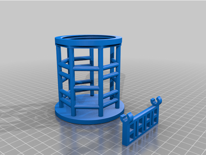 dé prison larscouton 3d print model - Mito3D