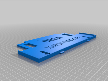 snapmaker 20 a350 laser plate quick swap bf3design 3d print model - Mito3D
