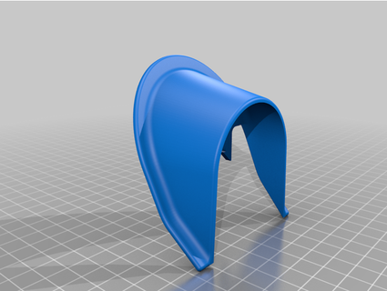svx arrière essuie glace couverture gaine cuttyman9 3d print model - Mito3D