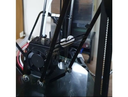 anycubic kossel delta stampante asta ammortizzatore carri 3d print model - Mito3D