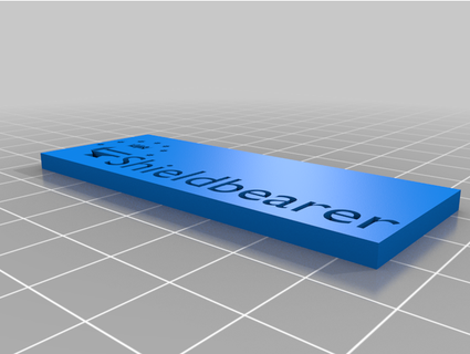 khazad dum etiketleri izci acı verici 3d print model - Mito3D